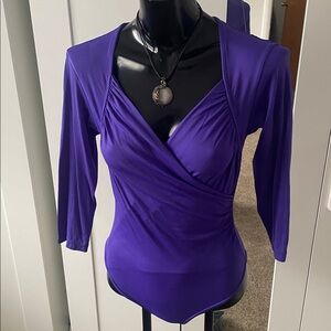 Victoria's Secret Vibrant Purple Nylon Top
